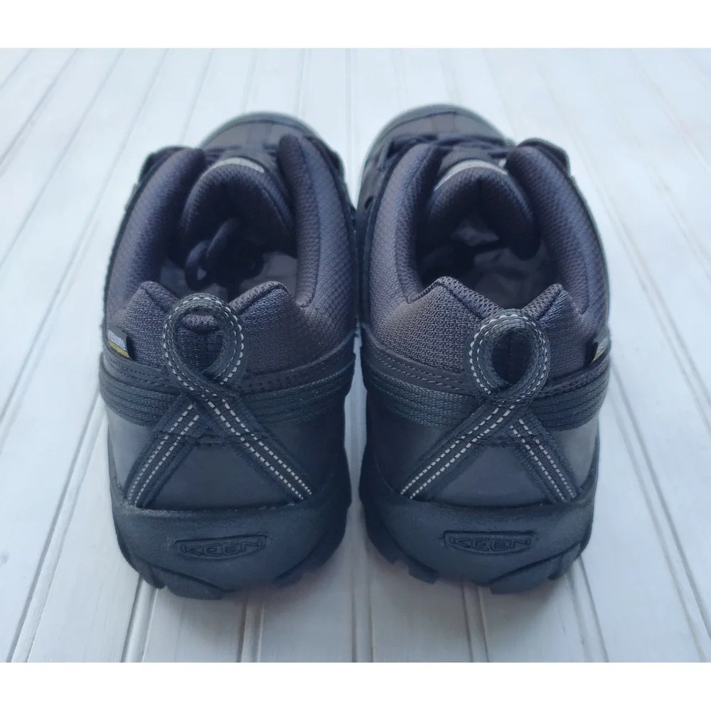 Keen Targhee II Wide WP Black Waterproof Hiking Shoes Mens 10 1029066